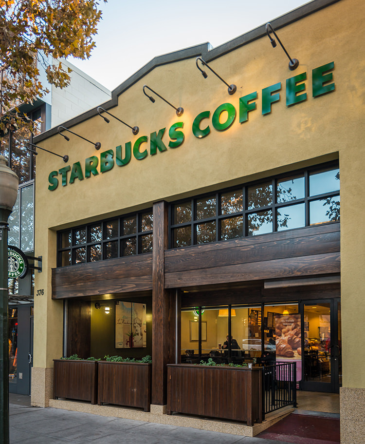 Starbucks on 374-376 University Ave